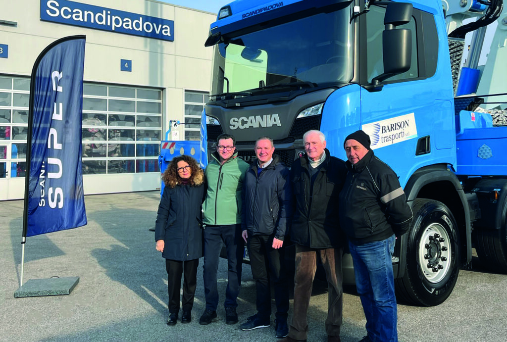 Per Barison Trasporti una gru mai vista prima, confezionata da Scandipadova e Cormach 3 Barison Trasporti