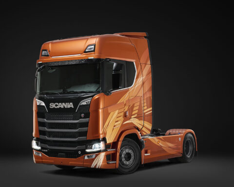Scania al Transpotec - V8 Fire Edition Svempa
