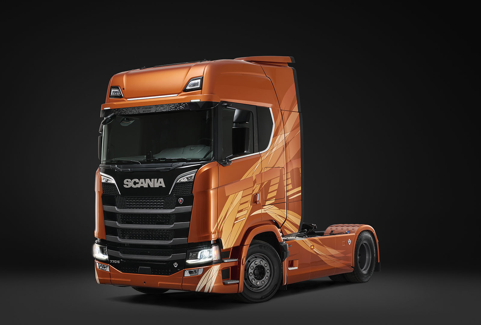 Scania al Transpotec - V8 Fire Edition Svempa