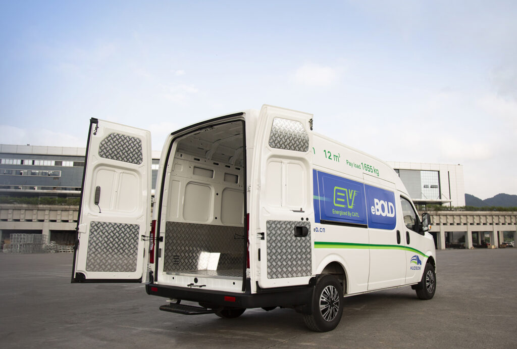 Hudson Automotive presenta il nuovo furgone elettrico eBOLD 10
