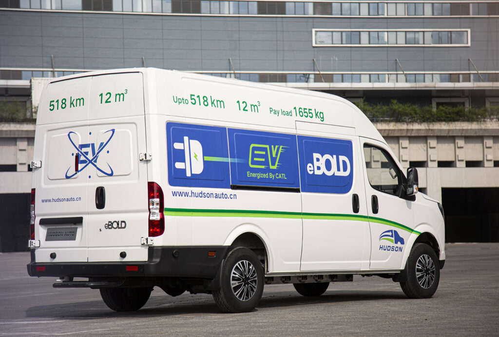 Hudson Automotive presenta il nuovo furgone elettrico eBOLD 3