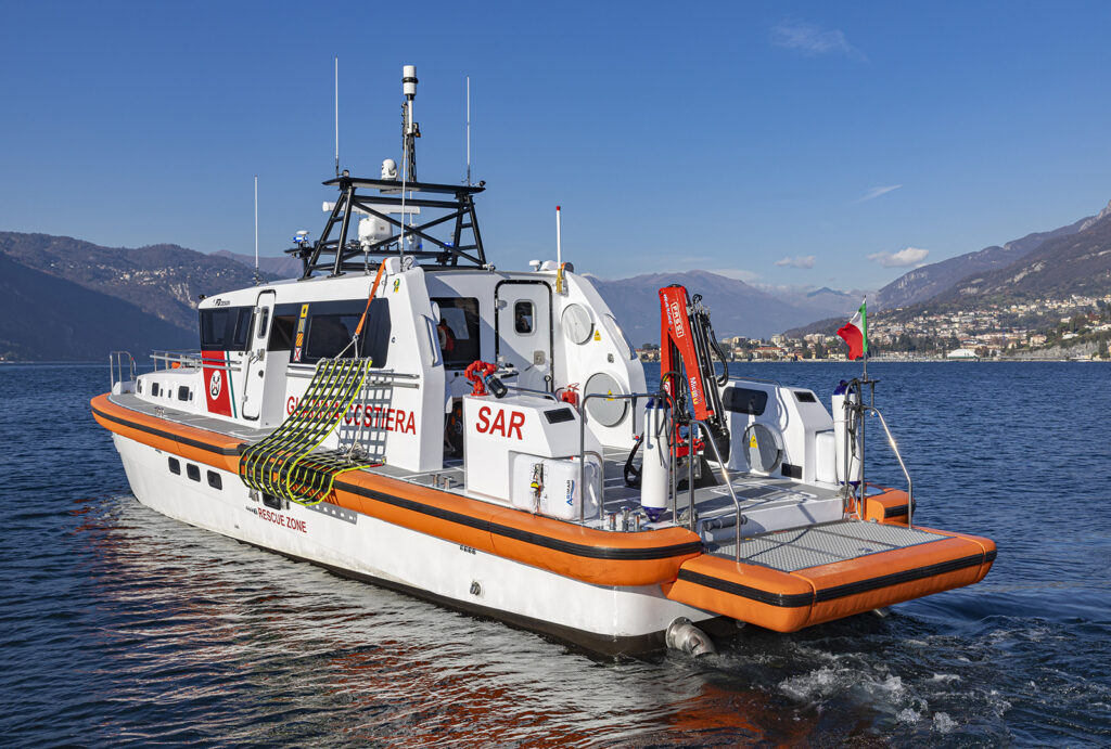 Scania al servizio della Guardia Costiera: due motori V8 equipaggeranno la Motovedetta CP 335 4 Scania - Guardia Costiera
