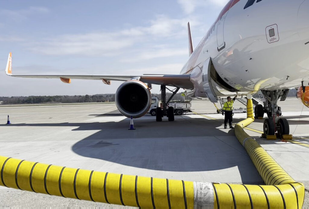 EasyJet, maggiore efficienza e minori emissioni acustiche con il progetto APU-ZERO a Malpensa 2 APU