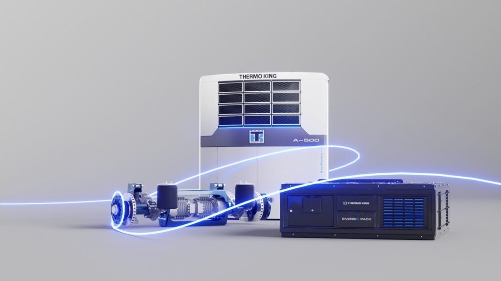 Thermo King spinge la refrigerazione elettrica nei trasporti con il sistema AxlePower 2