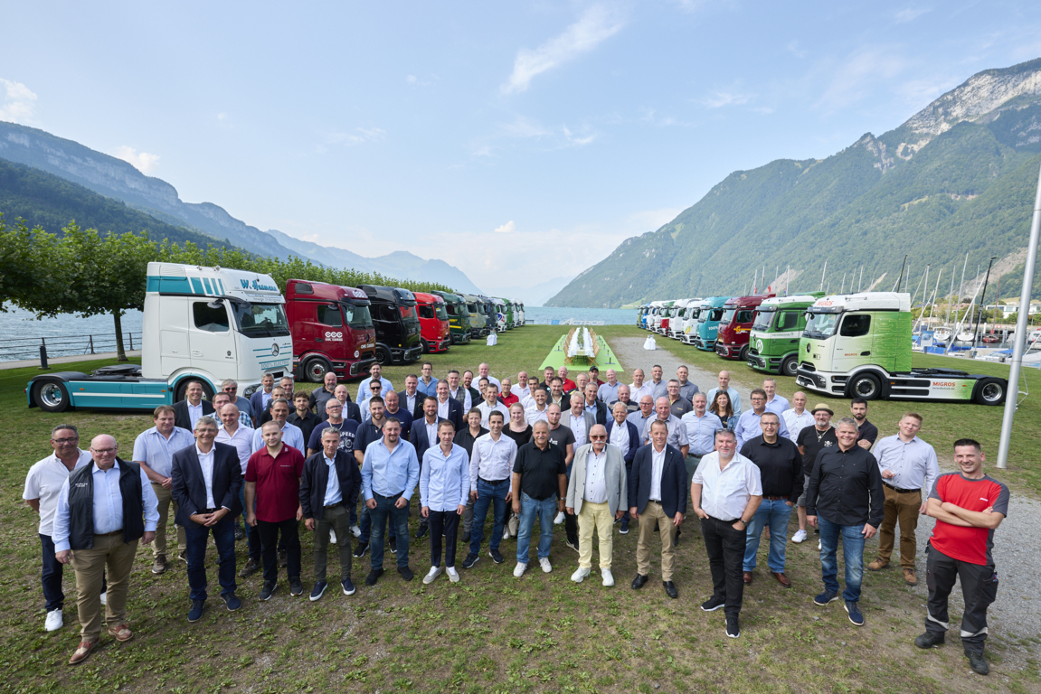 Daimler Truck consegna in Svizzera