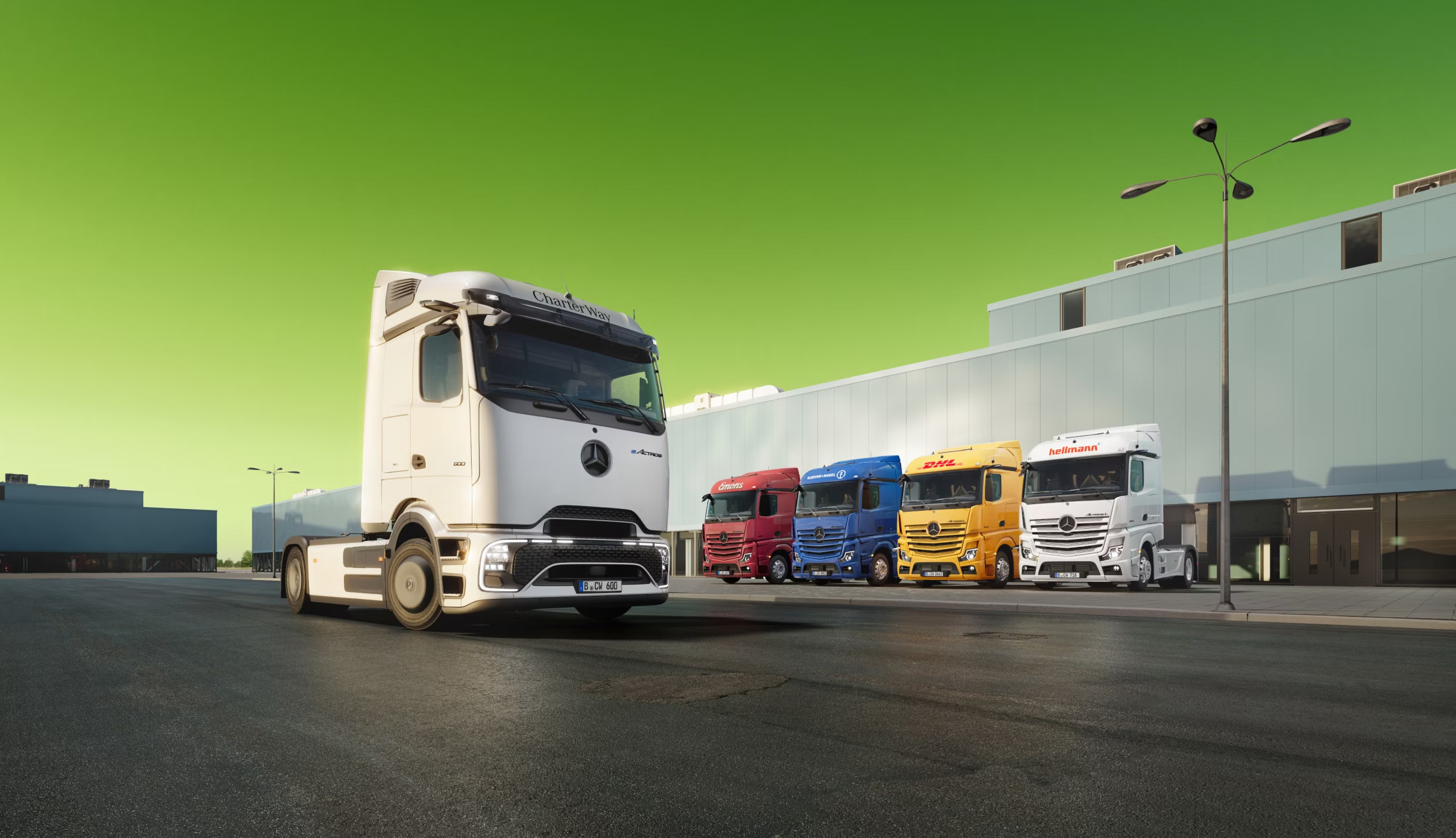 Mercedes-Benz CharterWay al BVL Supply Chain CX di Berlino