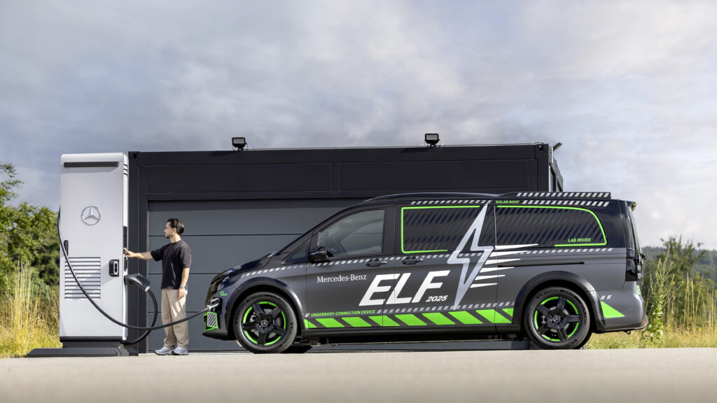 Mercedes-Benz ELF, il laboratorio mobile che rivoluziona la ricarica elettrica 2