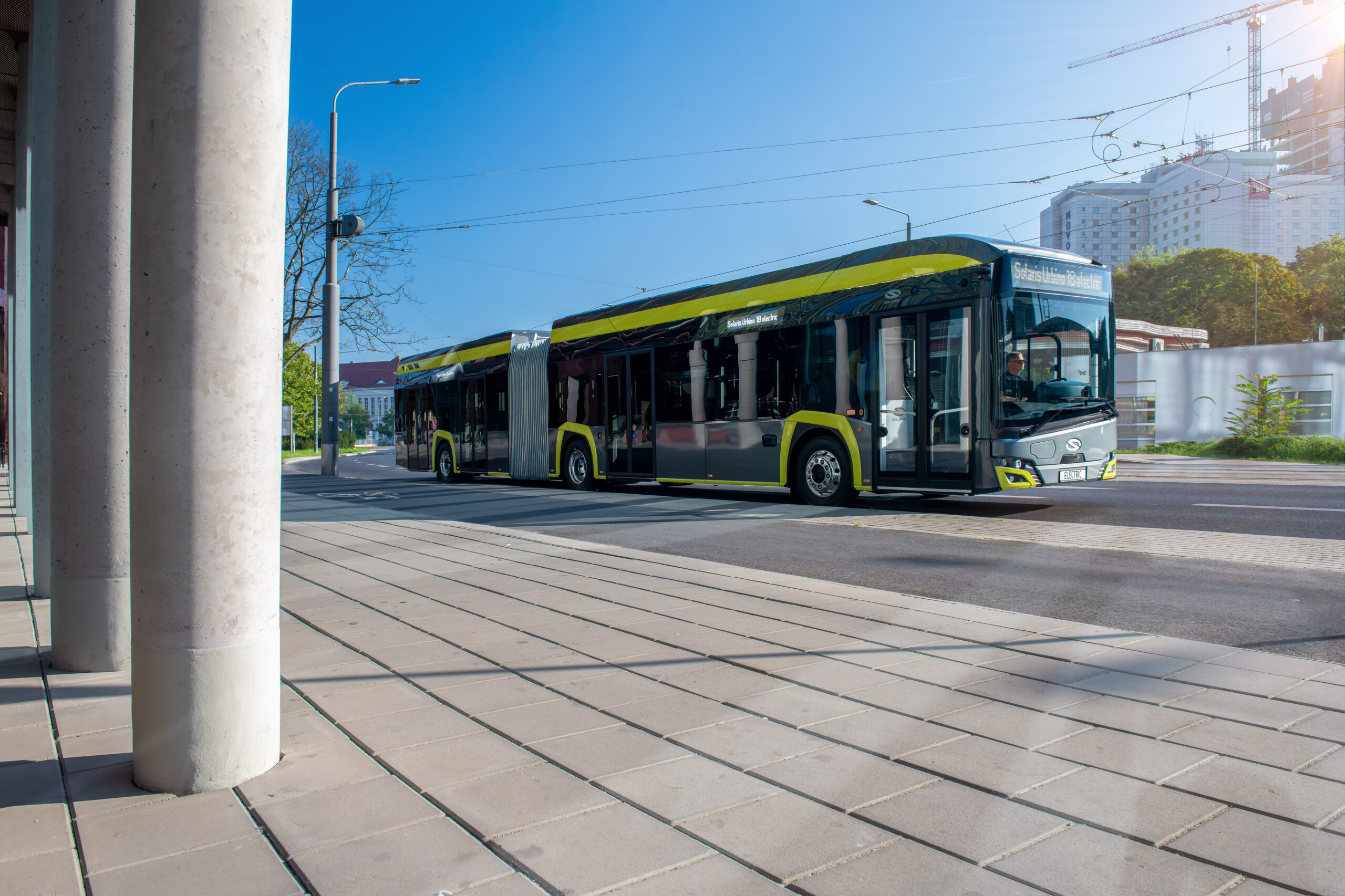Solaris fornirà 50 autobus elettrici ad Aarhus: nuovo contratto in Danimarca 1 Il Solaris Urbino 18 electric