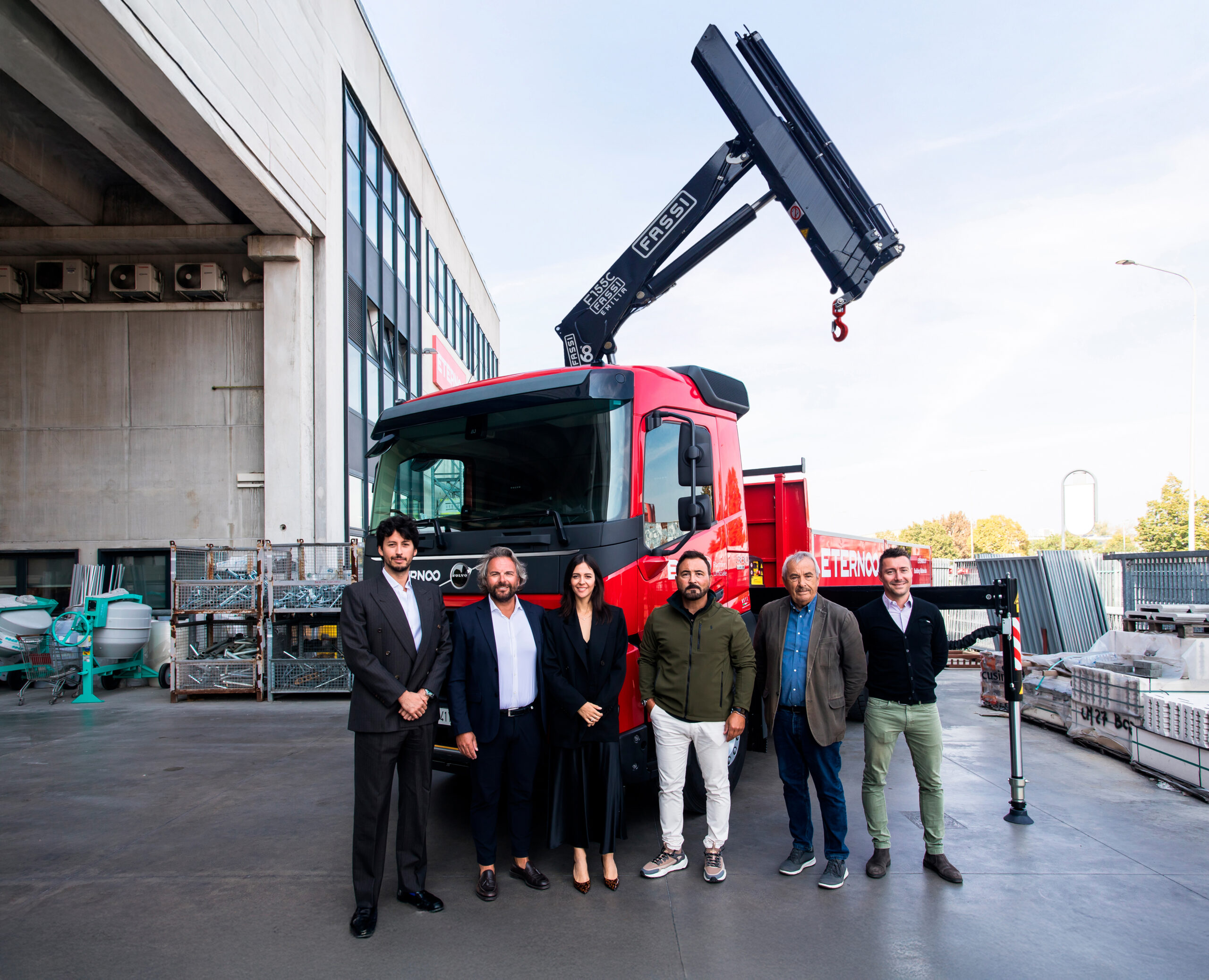 Eternoo, con Volvo e Fassi