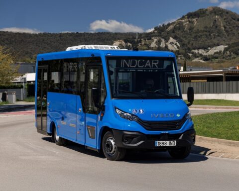 Uno degli 80 Daily 70C14 CNG forniti da IVECO BUS nell’ambito della gara Consip 2025