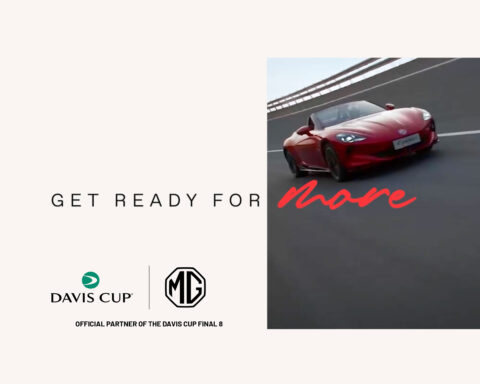 MG celebra la Coppa Davis con Moments