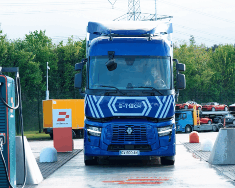 mappa interattiva pubblicata da Renault Trucks