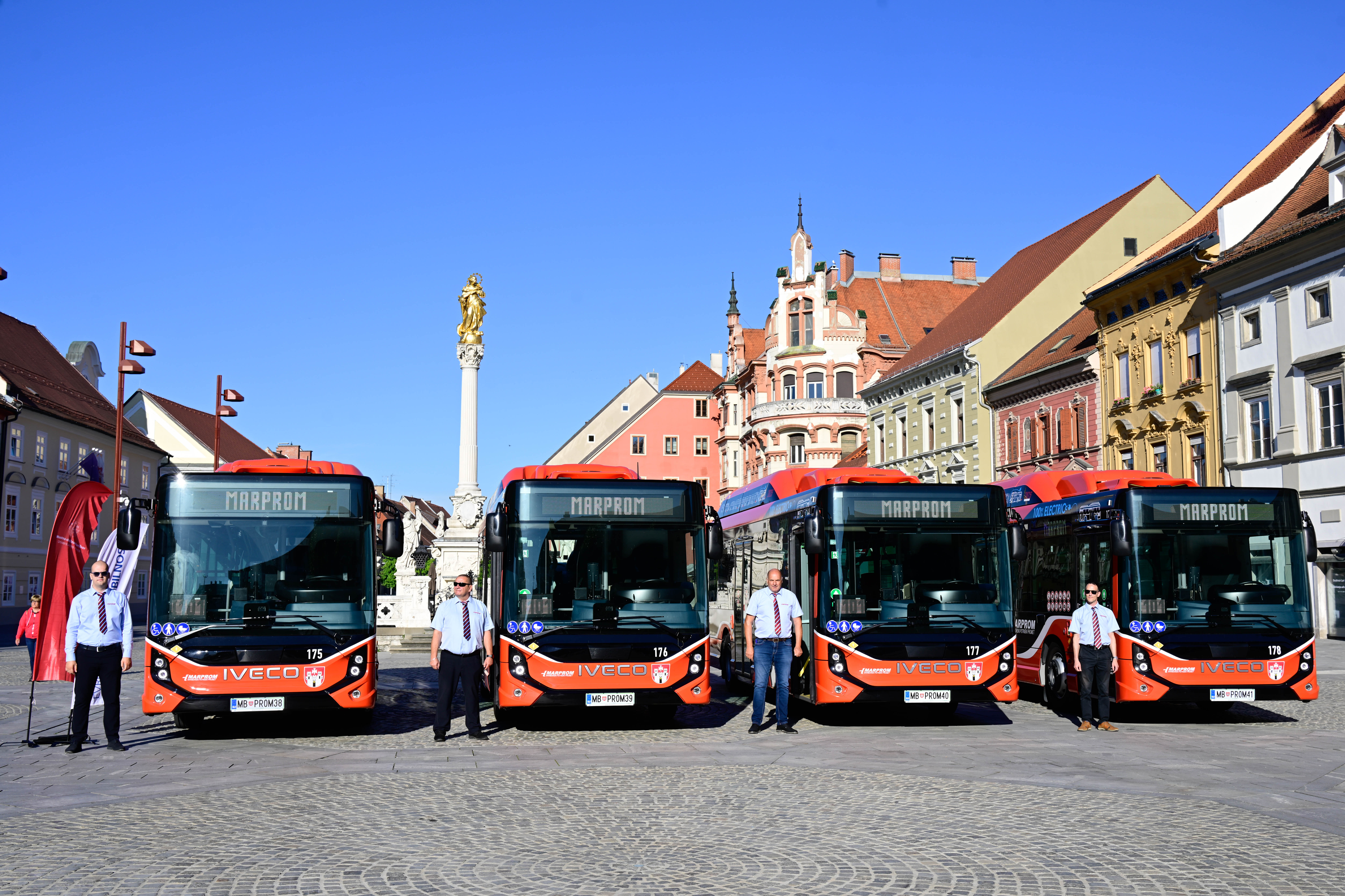 IVECO BUS_quattro E-WAY elettrici a Maribor