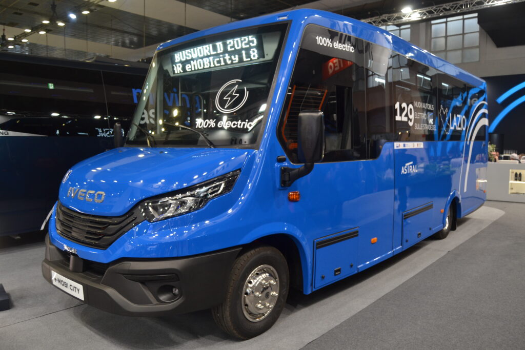 IVECO BUS e Regione Lazio insieme per la mobilità sostenibile: in arrivo 129 minibus elettrici eDaily 4