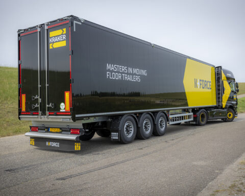 Semirimorchio piano mobile Kraker K-Force