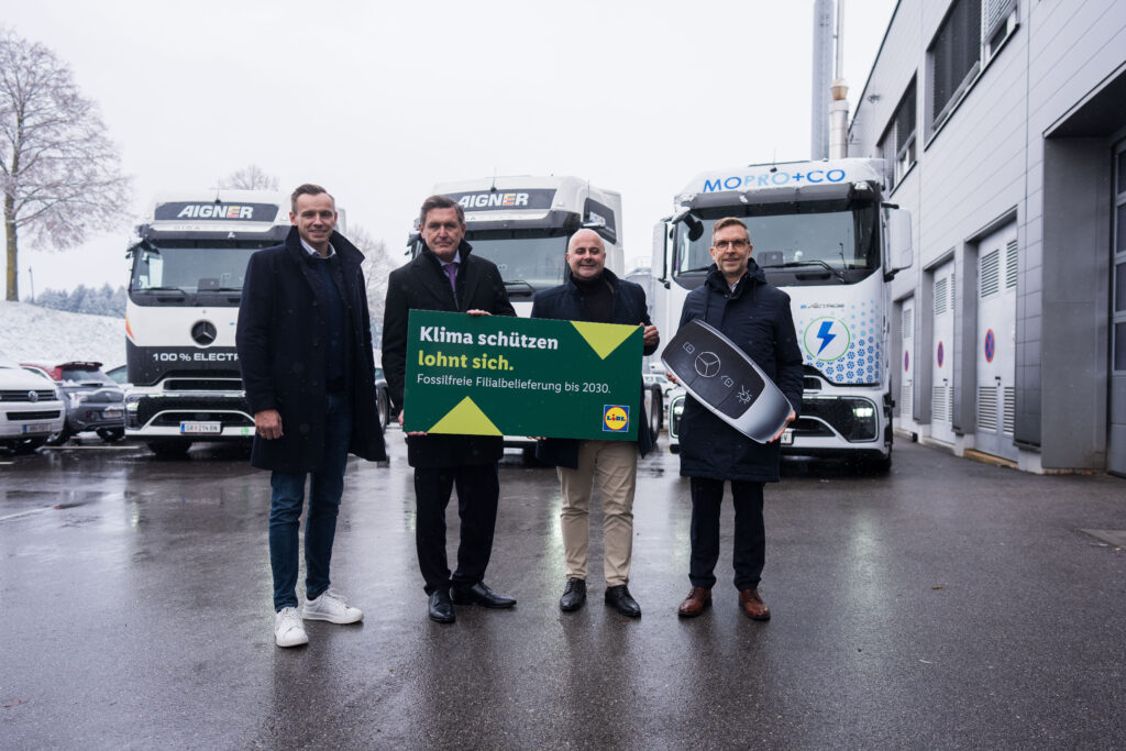 Lidl Austria sceglie Daimler Truck per i suoi camion elettrici per la logistica 2