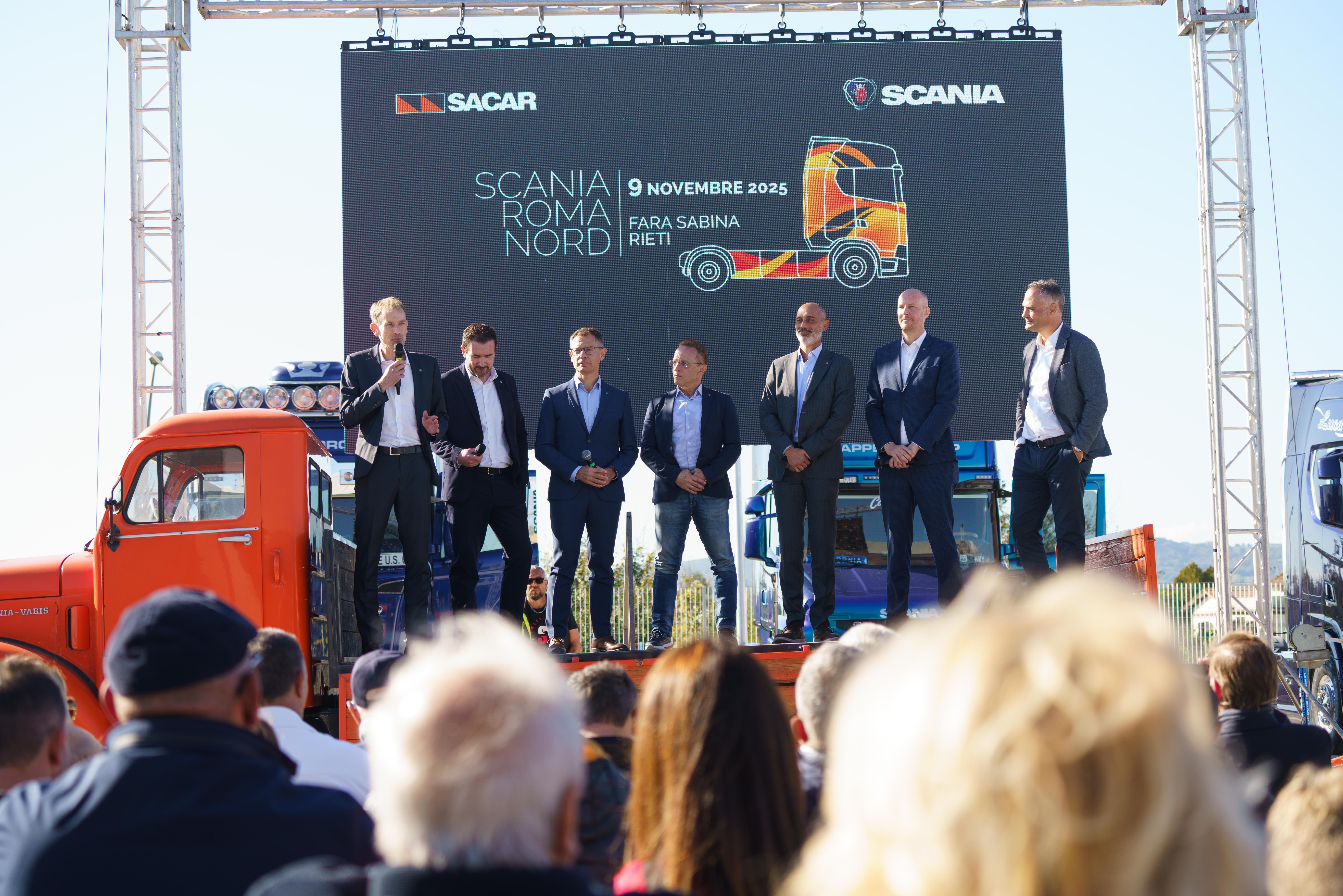 La nuova sede Scania Roma Nord, inaugurata da SACAR, rappresenta un investimento strategico per il futuro del trasporto sostenibile nel Lazio, con servizi innovativi dedicati a clienti e autisti.