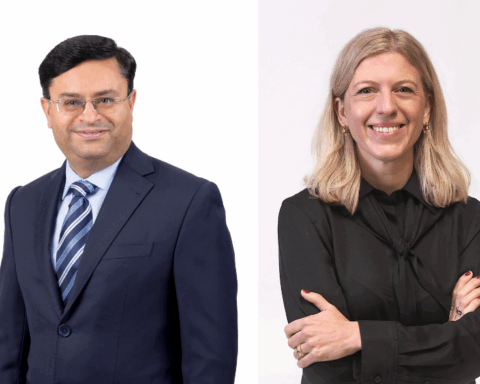 Satyakam Arya, designato CEO di Hino Motors, e Franziska Cusumano, futura Presidente e CEO di Mitsubishi Fuso.