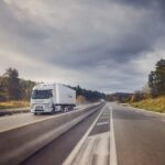 Uno dei nuovi modelli Renault Trucks E-Tech T, progettati per la logistica elettrica a lungo raggio con un’autonomia fino a 600 km.