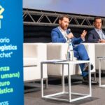 Un momento del convegno annuale dell’Osservatorio Contract Logistics “Gino Marchet”, durante l’intervento di DACHSER dedicato all’uso strategico dell’intelligenza artificiale nella logistica.