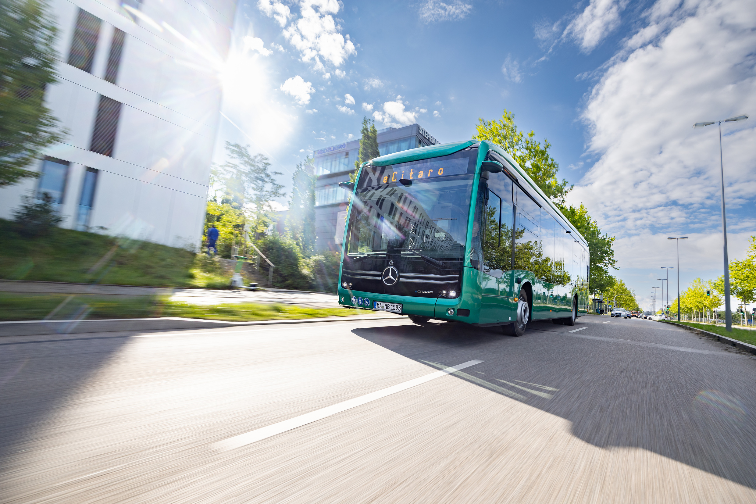 Il Mercedes-Benz eCitaro di Daimler Buses premiato con il German Sustainability Award 2026 per il suo contributo alla mobilità sostenibile.