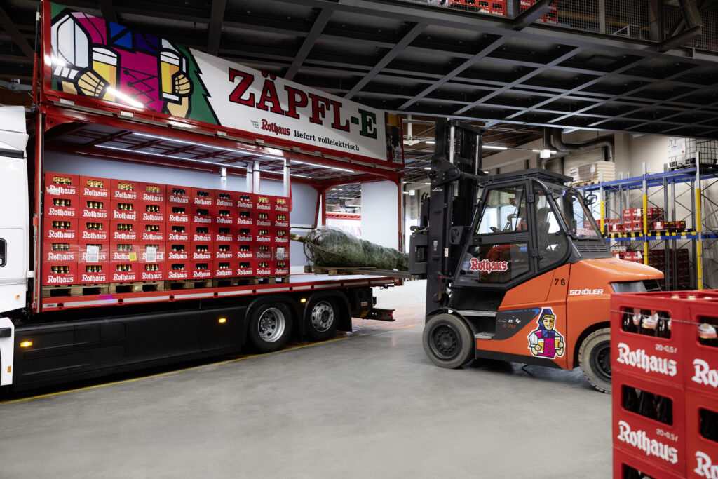 Mercedes-Benz Trucks, eActros 600 al debutto internazionale con Rothaus 3