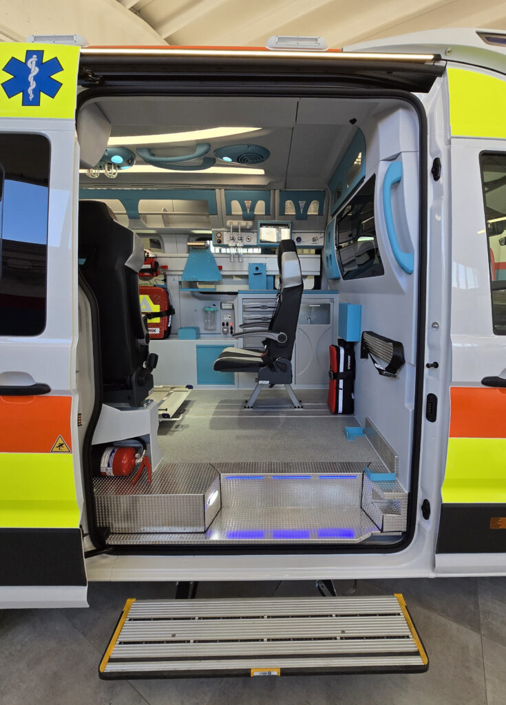 Ambulanze MAN TGE Olmedo: innovazione e sicurezza al servizio del soccorso 3