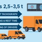 Nuove regole europee rivoluzionano l’uso dei veicoli leggeri nel trasporto internazionale: obbligo di tachigrafo, rispetto dei tempi di guida e norme sul distacco per garantire sicurezza e concorrenza leale.