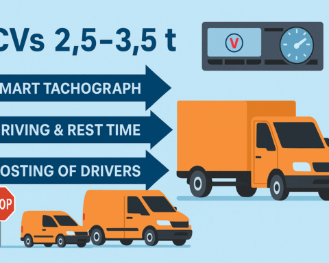 Nuove regole europee rivoluzionano l’uso dei veicoli leggeri nel trasporto internazionale: obbligo di tachigrafo, rispetto dei tempi di guida e norme sul distacco per garantire sicurezza e concorrenza leale.