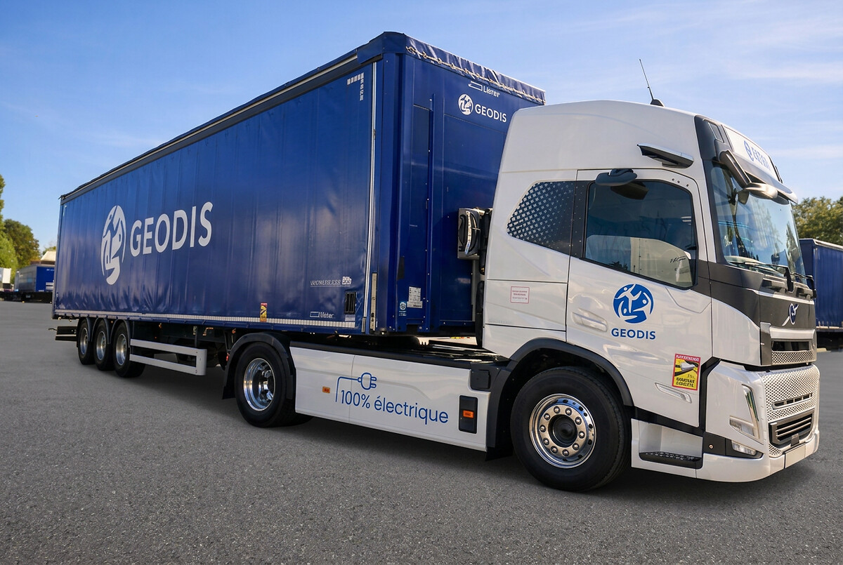 GEODIS amplia la flotta europea con 110 camion elettrici da 44 tonnellate, destinati ai trasporti stradali in Francia.