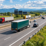 Certo. Come didascalia generale userei: Trasporto merci su strada: il nuovo Codice della strada introduce misure su guida professionale, divieti di circolazione, CQC e operatività dei mezzi pesanti.