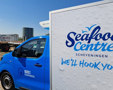 Thermo King supporta Seafood Centre nella distribuzione urbana di prodotti ittici freschi attraverso sistemi di refrigerazione completamente elettrici.