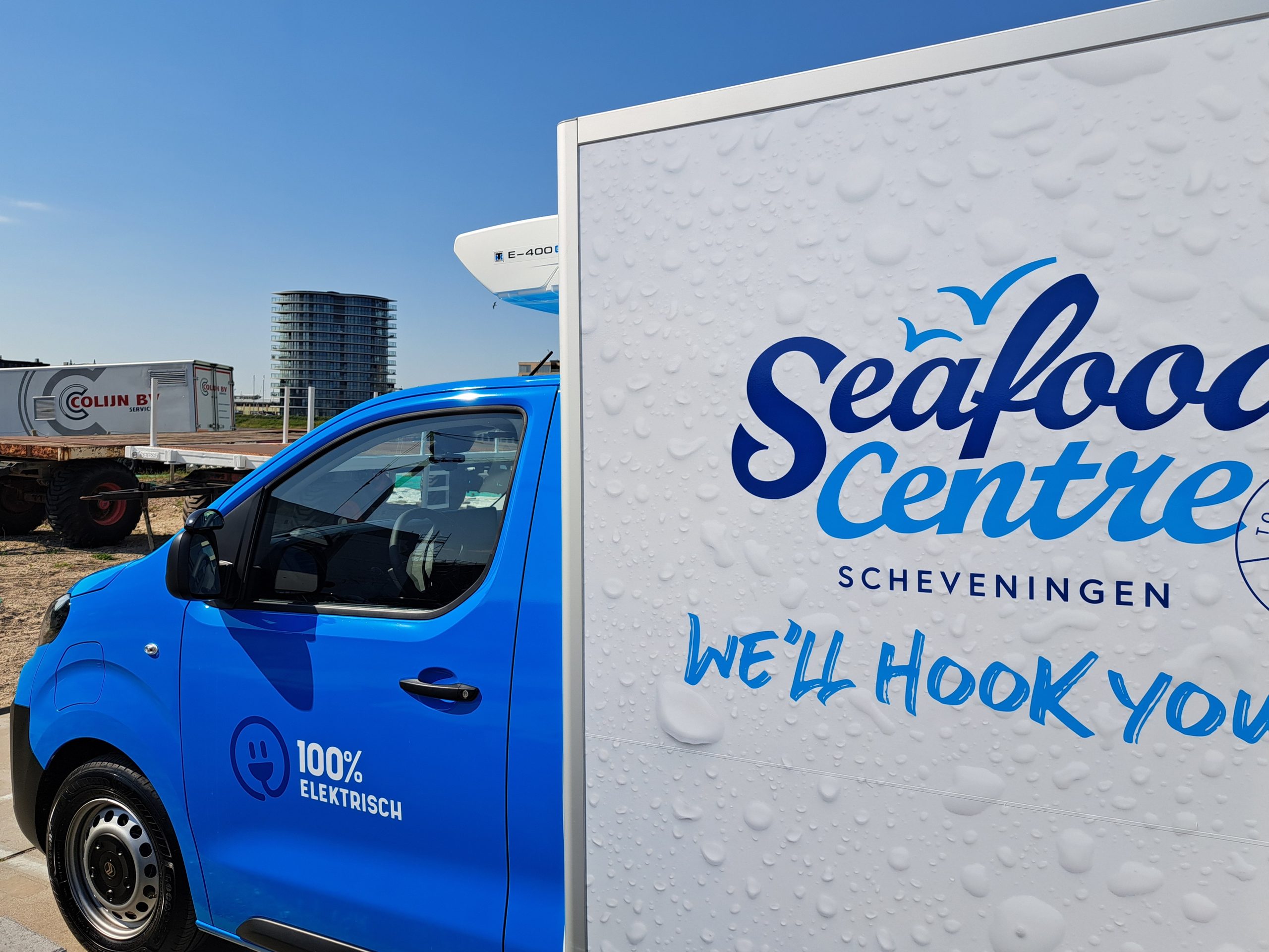 Thermo King supporta Seafood Centre nella distribuzione urbana di prodotti ittici freschi attraverso sistemi di refrigerazione completamente elettrici.